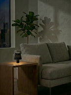 Textured Cylinder Bottle Lamp